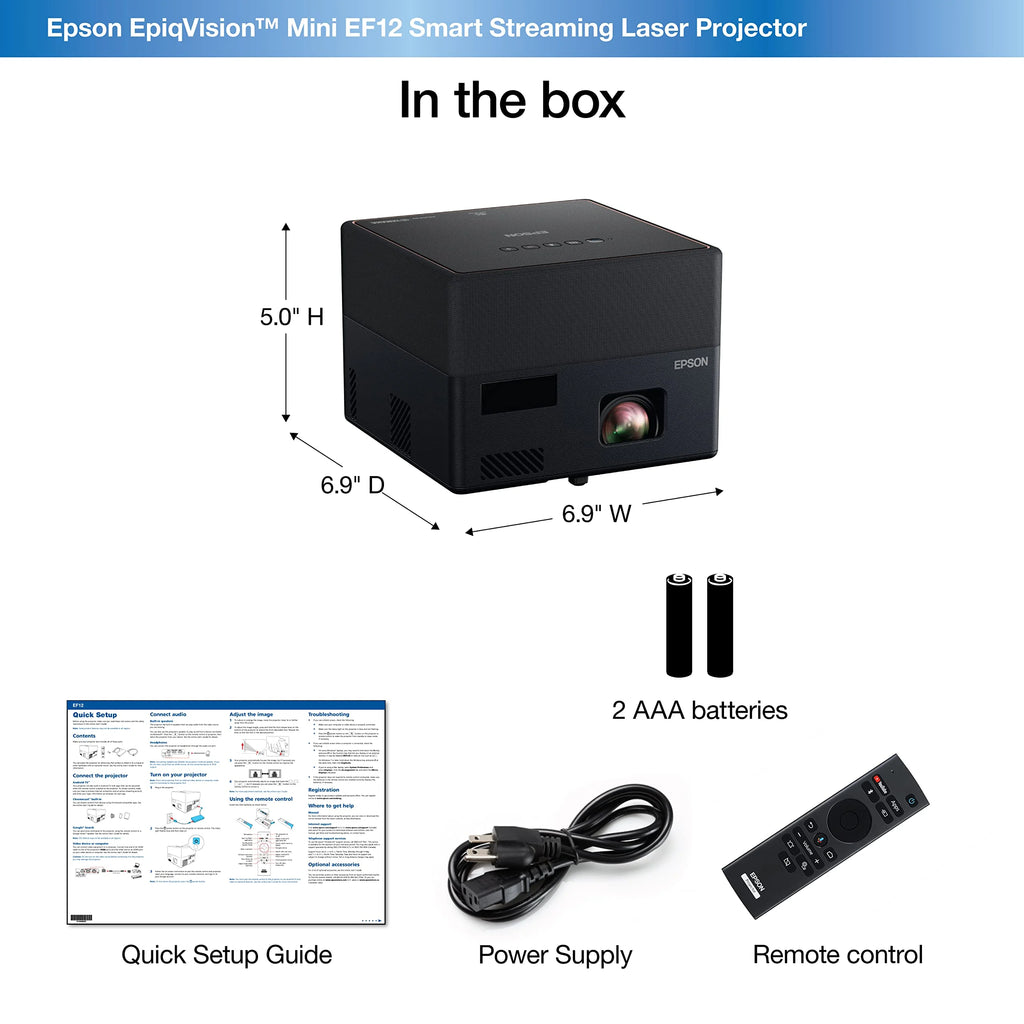 Mini EF12 Smart Streaming Laser Projector Z518