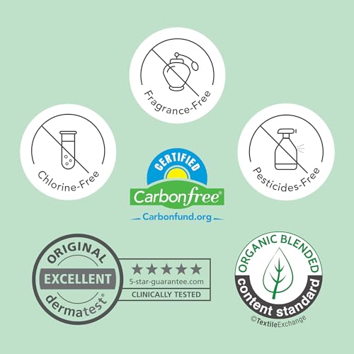Organic Cotton Cover Pads, Regular Absorbency, Unscented, Ultra Thin Pads with Wings, 56 Total A26904