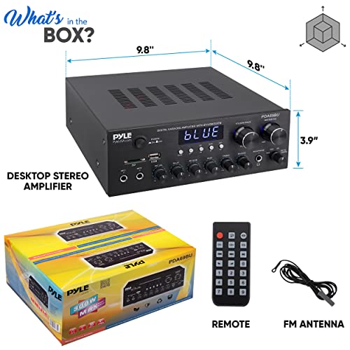 200 W Bluetooth Stereo Power Amplifier E537405