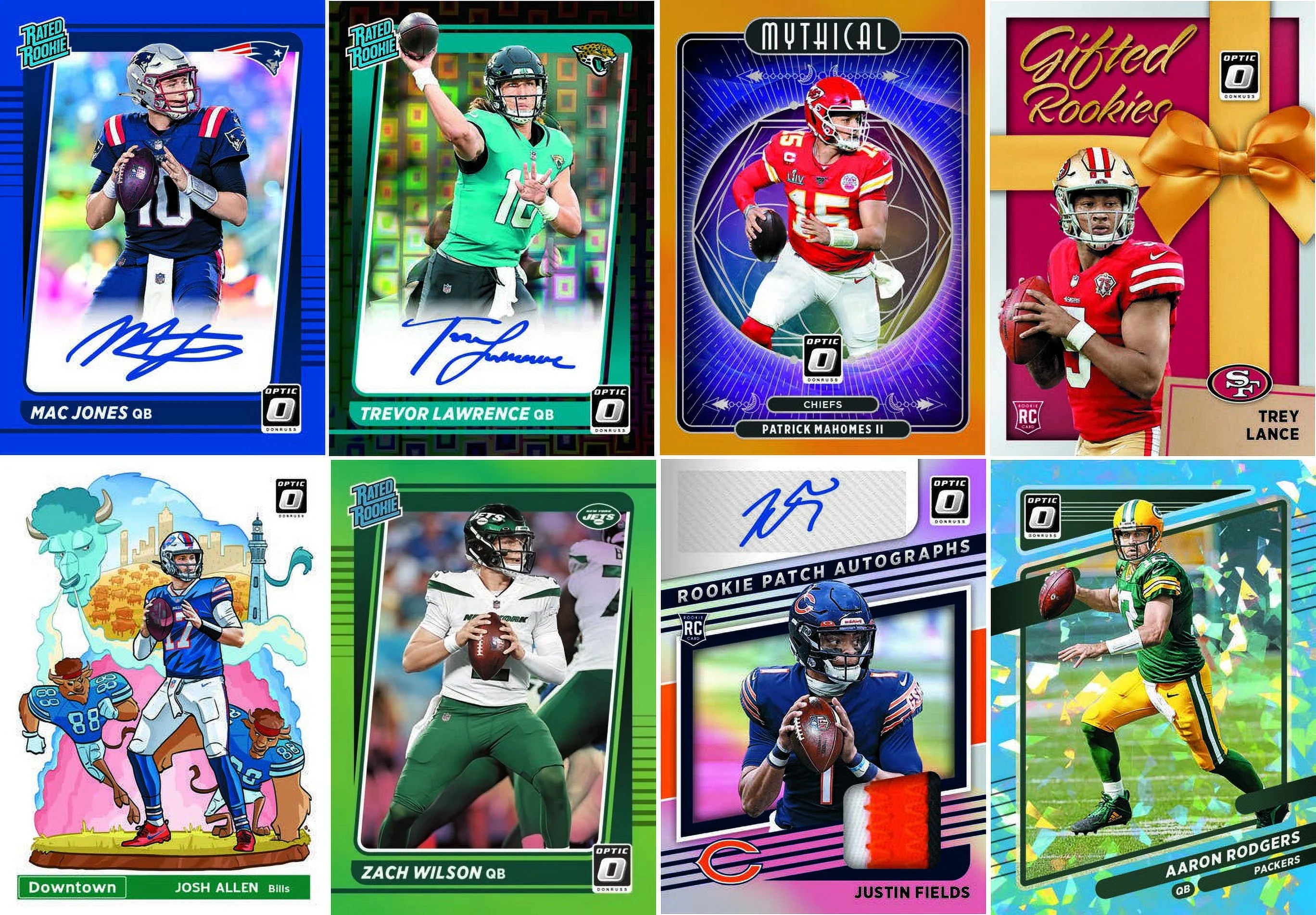 2021 Panini Donruss Optic Football Blaster Box C922429