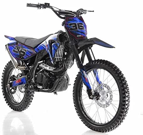 Green 250cc Dirtbike with 5 Speed Manual Clutch 21/18 inch Tires N981433