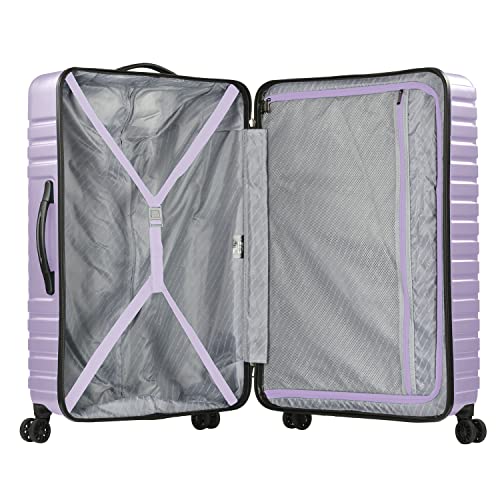 Teal Polycarbonate Hardside Travel Suitcase Luggage with 8 Spinner Wheels, 2-Piece Set P682855