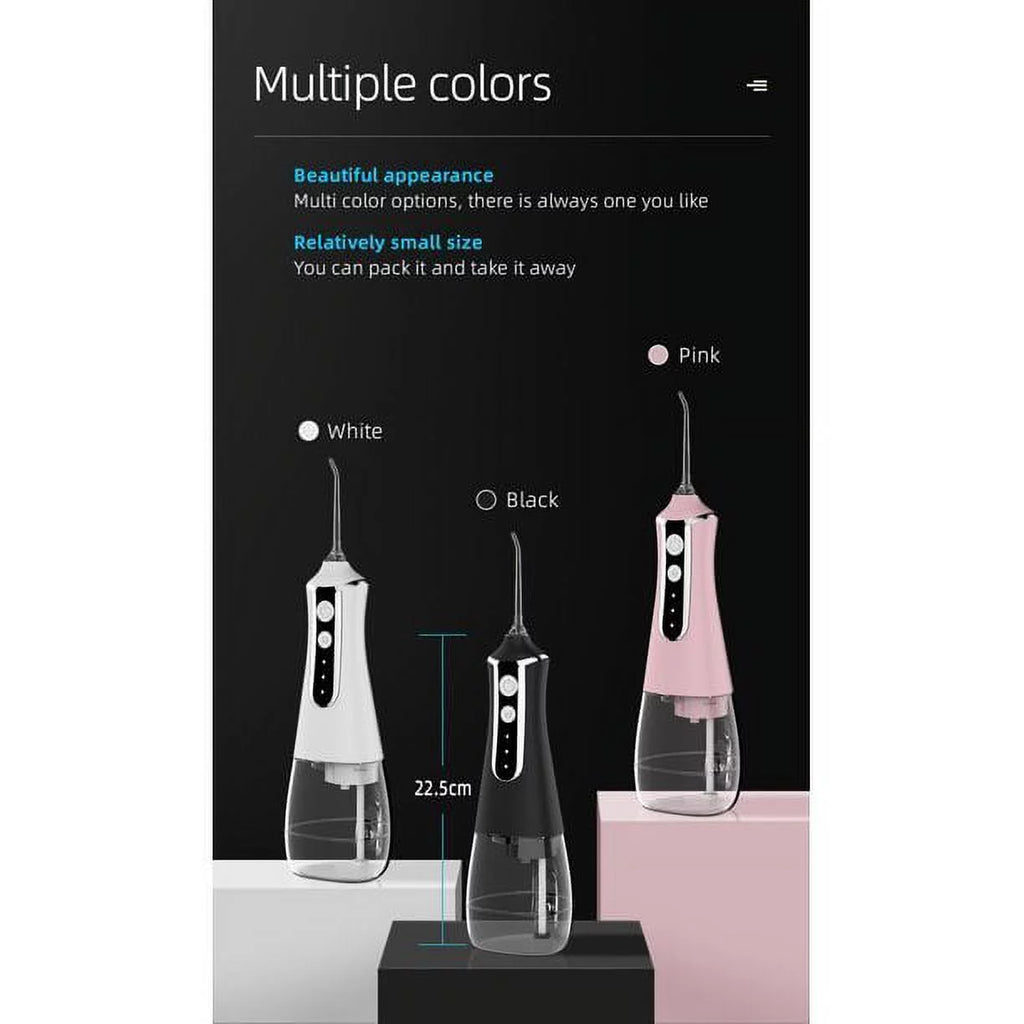 Pink Electric Water Flosser with 300ML Capacity D627418