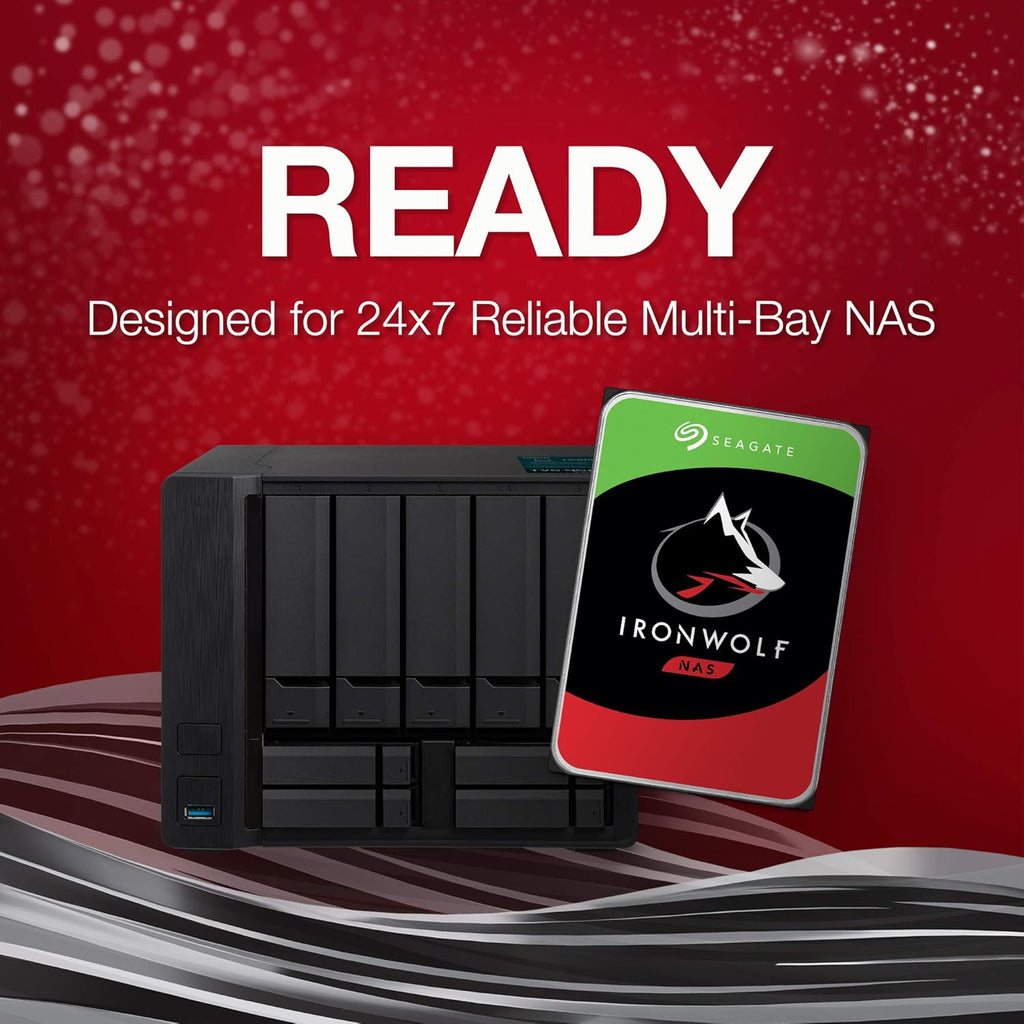 10TB NAS Internal Hard Drive HDD 3.5 Inch SATA 6Gb/s 7200 RPM 256MB Cache L493599
