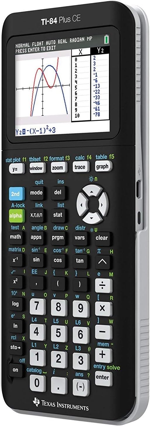 Black Graphing Calculator E515875