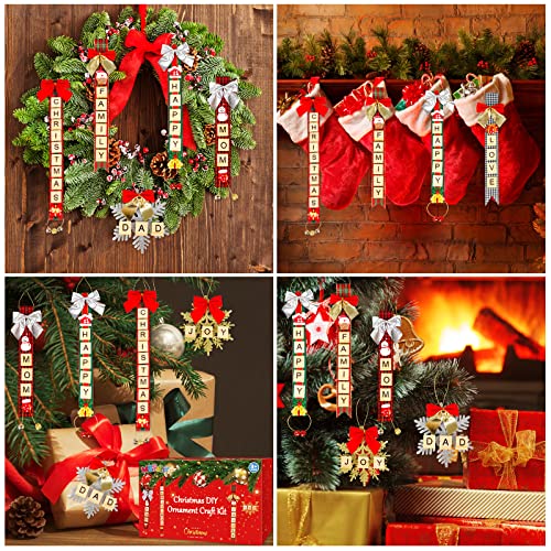 312 Pieces Christmas Ornaments DIY Xmas Arts and Crafts Decorations Supplies J2670