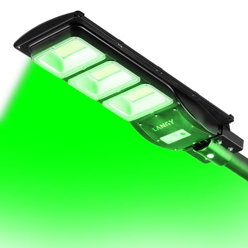 Solar Green Light for Hunting with Remote and 19" Bracket R841
