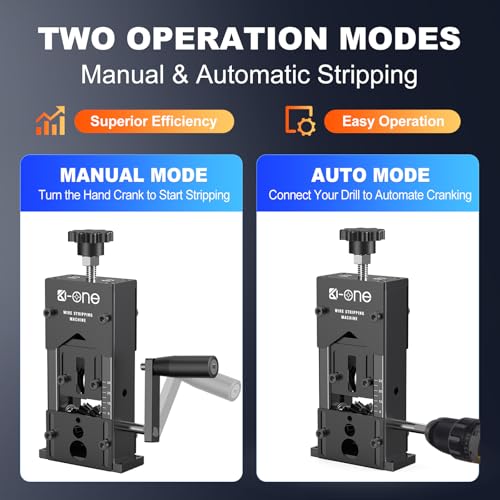 Manual Wire Stripping Machine, 0.06"-1.18" Wire Stripping Machine B314