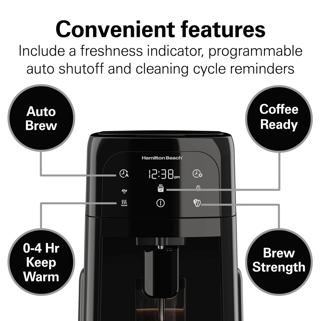 12 Cup Black Coffee Maker K873