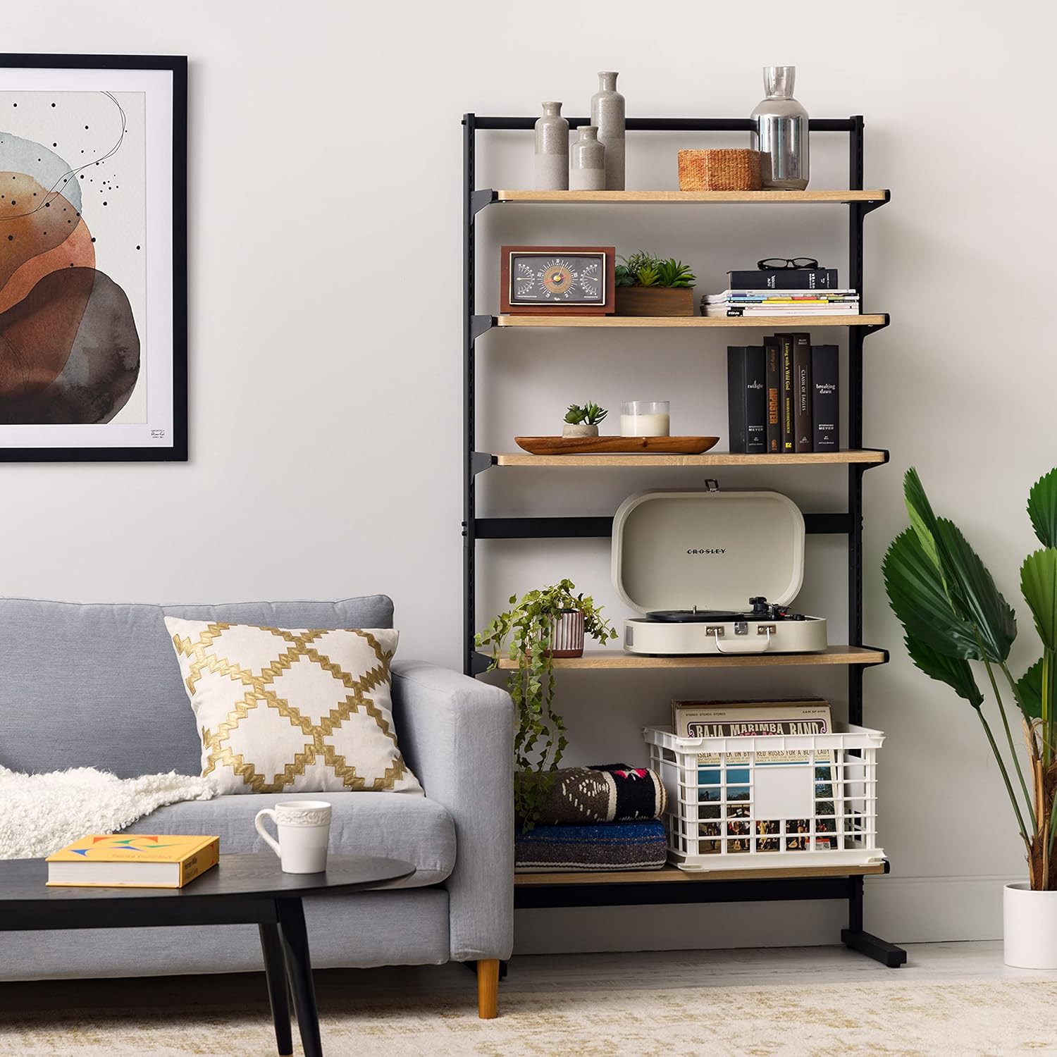 Baker’s Rack with Storage Adjustable Shelves G2029