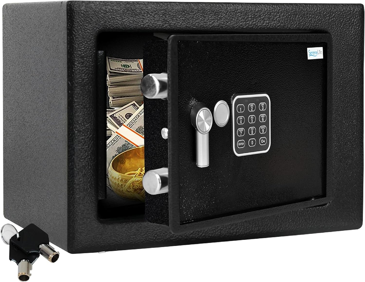 Digital Combination Lock Safe with Mechanical Override K749265