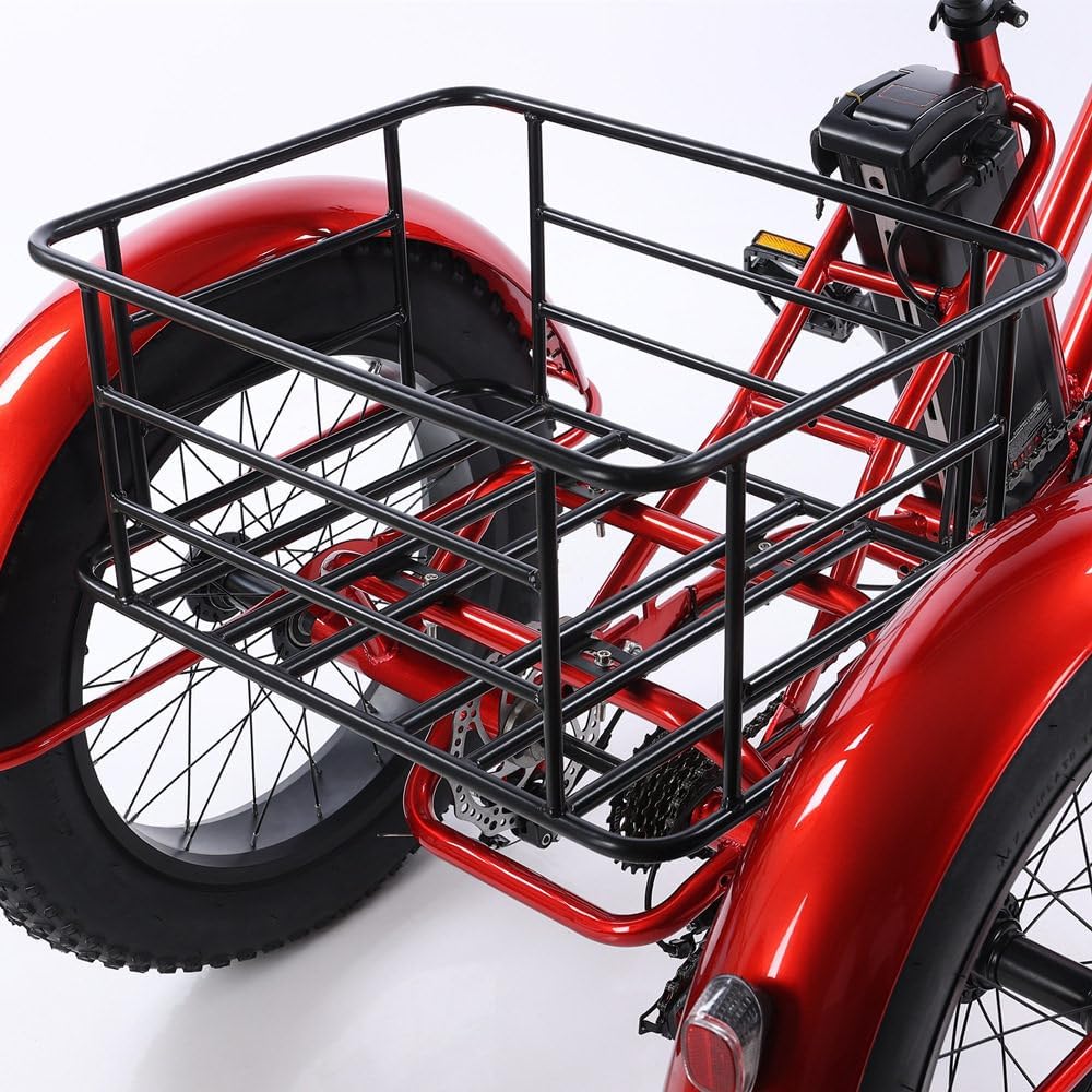 7-Speed All Terrain Fat Tire Trike 26'' Front Wheel 24'' Rear Wheel P706