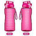 Pink 2.2L Water Bottle Jug with Straw Q280018