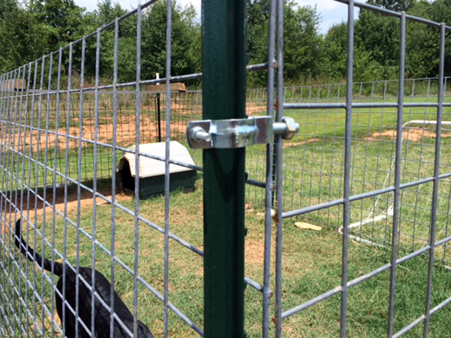 50 Pack Livestock Panel T-Post Connector E811