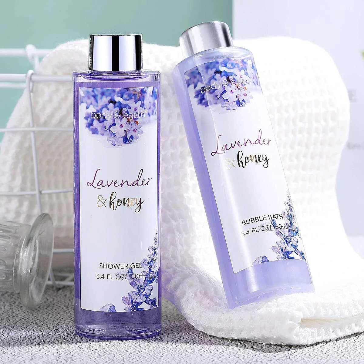 8 Pcs Lavender and Honey Spa Gift Sets O112249