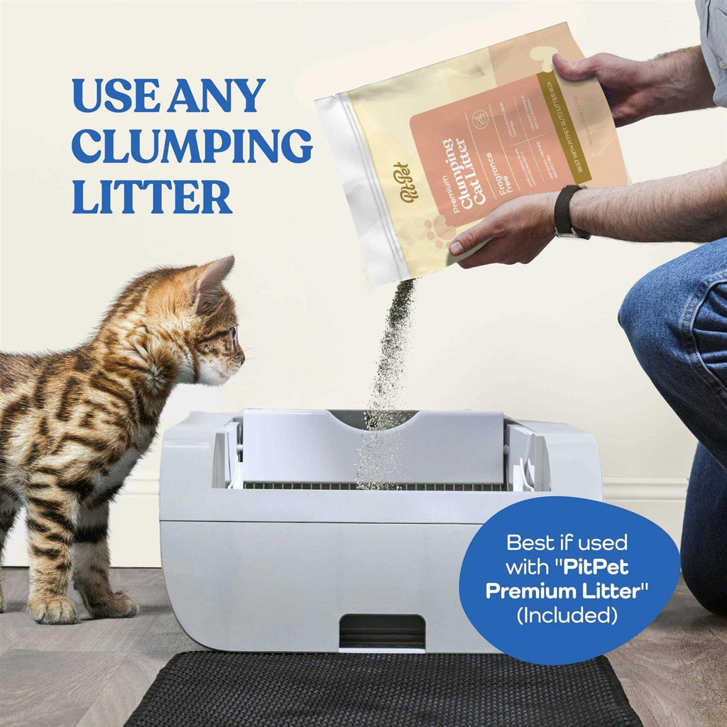 Self Cleaning Cat Litter Box with Odor Eliminator C79758
