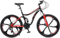 Mountain Bike Folding Bicycle Disc Brake Variable Speed Soft Tail I104