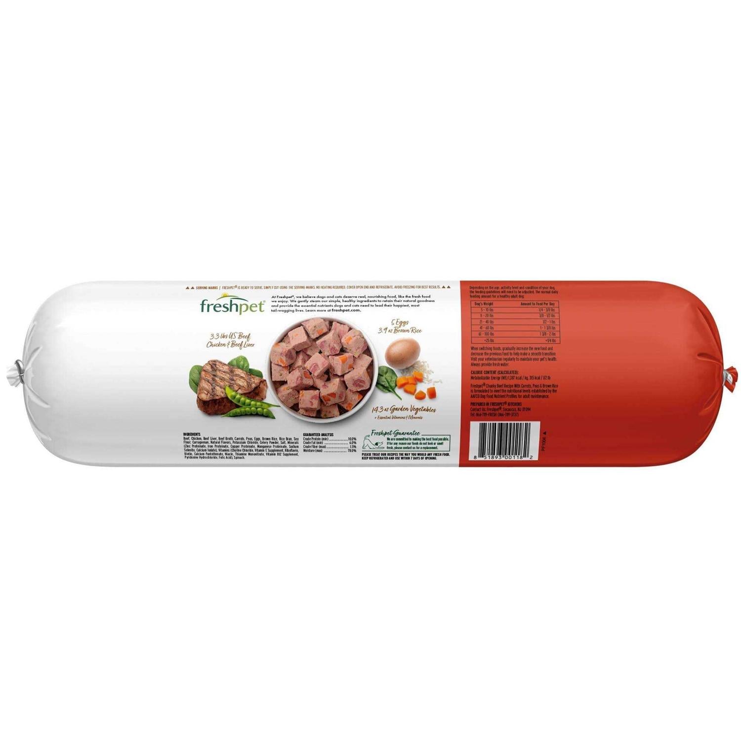 Chunky Beef Recipe Dog Food K4797