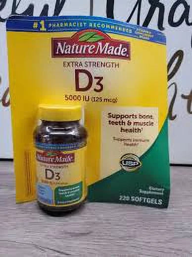 Vitamin D3 5000 IU Ultra Strength 90 ct S189