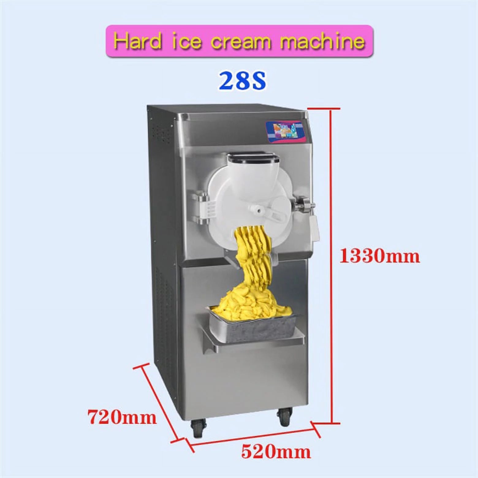 Commercial Hard Ice Cream Machine P1511