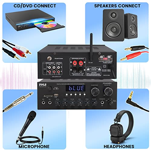 200 W Bluetooth Stereo Power Amplifier E537405