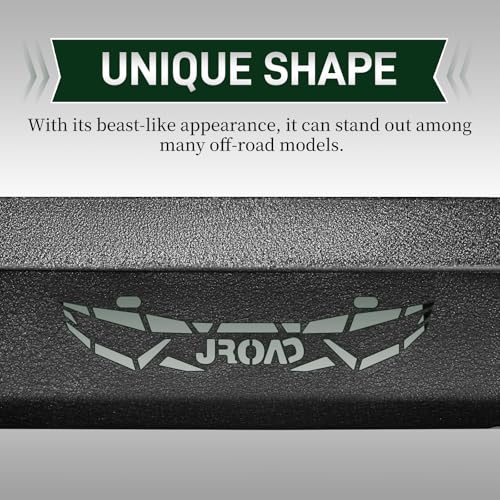 Front Bumper with LED Lights, 2 x D-Rings, Winch Plate U257456