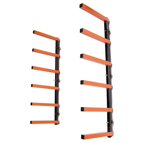 6 Levels Steel Wall Mounted Lumber Storage Rack L765