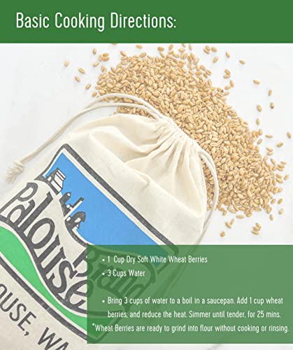 25 LBS Soft White Wheat Berries I593381