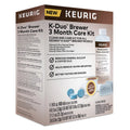 3-Month Brewer Maintenance Kit with Cleaning Tablets, Descaling Solution, Water Filter Cartridges & Rinse Pods U51483