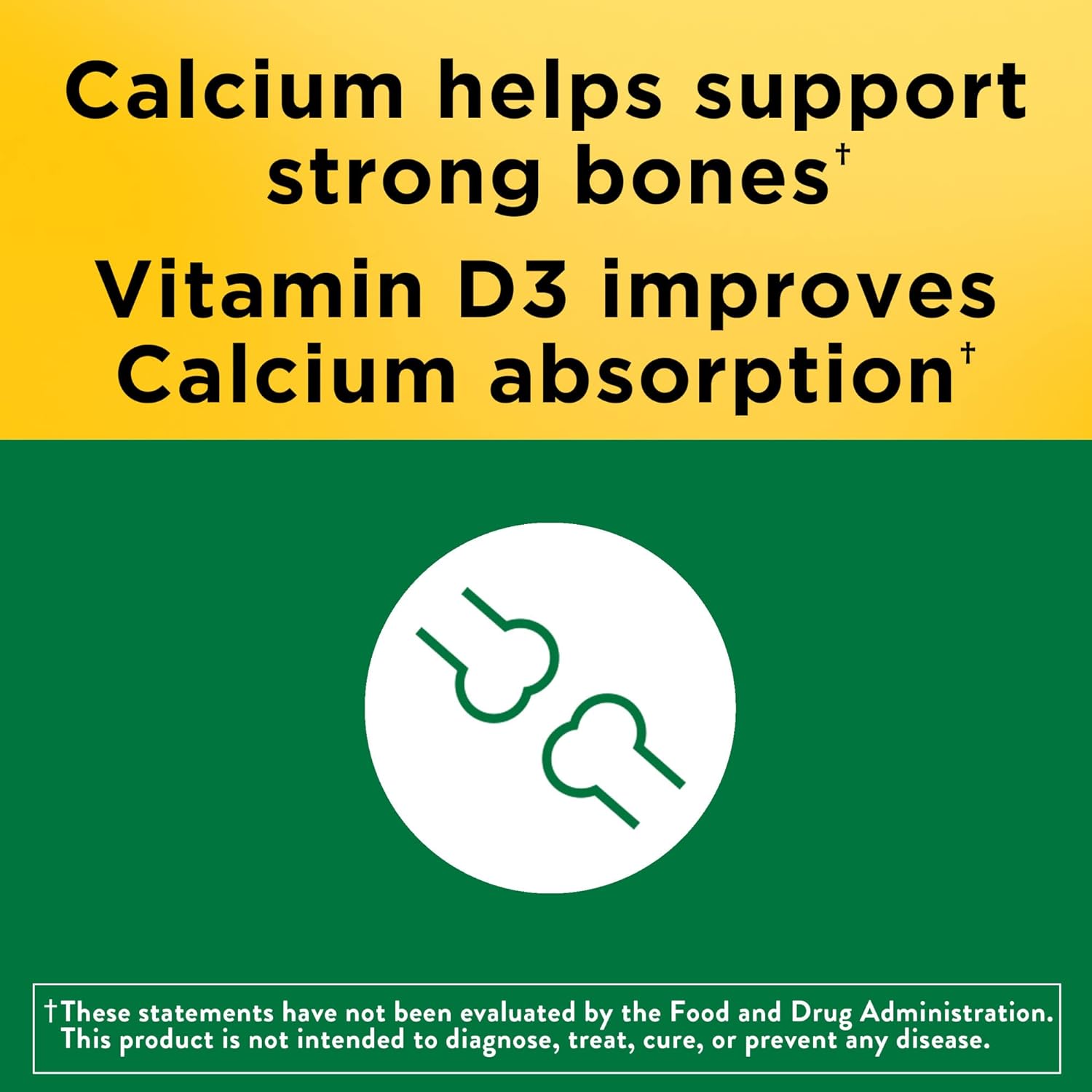 Calcium 600 mg with Vitamin D3 Dietary Supplement 100 Softgels U676472