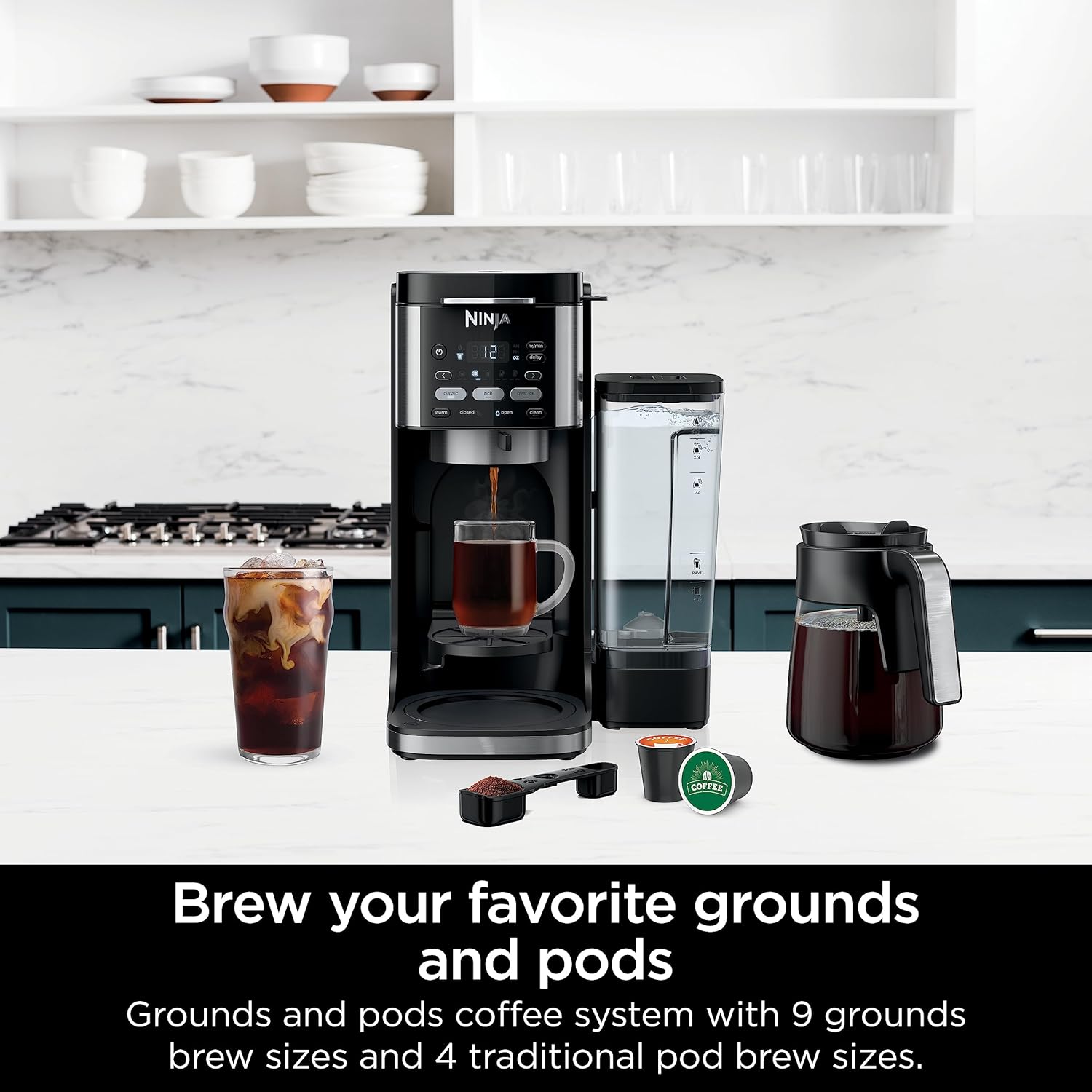 Black DualBrew Hot & Iced Coffee Maker P13535
