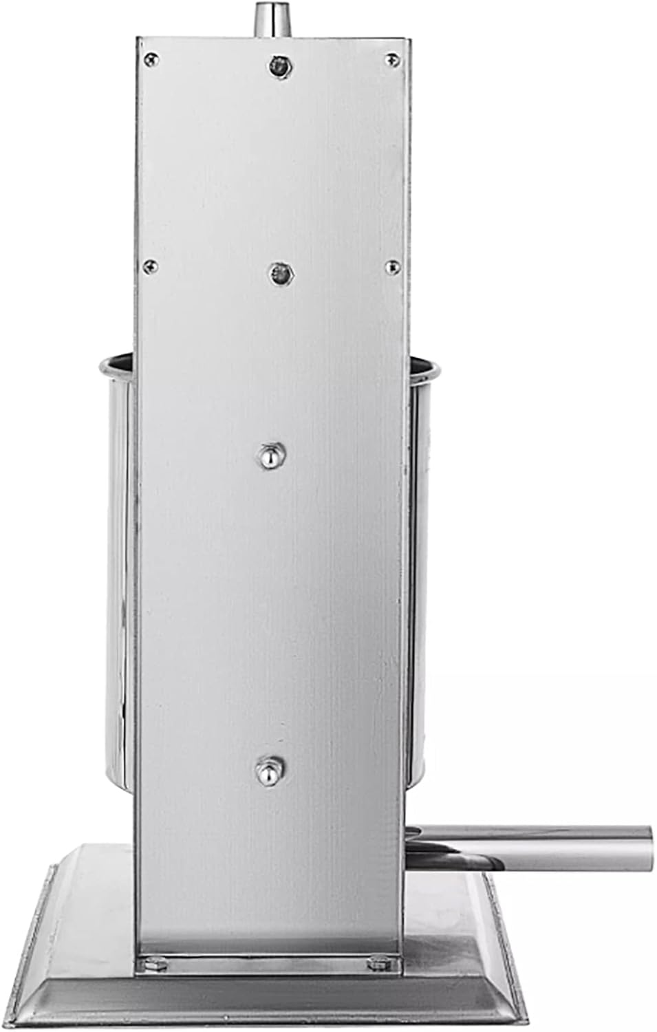 3L/7Lbs Dual Speed Vertical Stainless Steel Sausage Stuffer with 3 Stuffing Tubes U88432