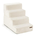 Grey 5 Steps Folding Pet Stairs with Non-Slip Bottom O548548