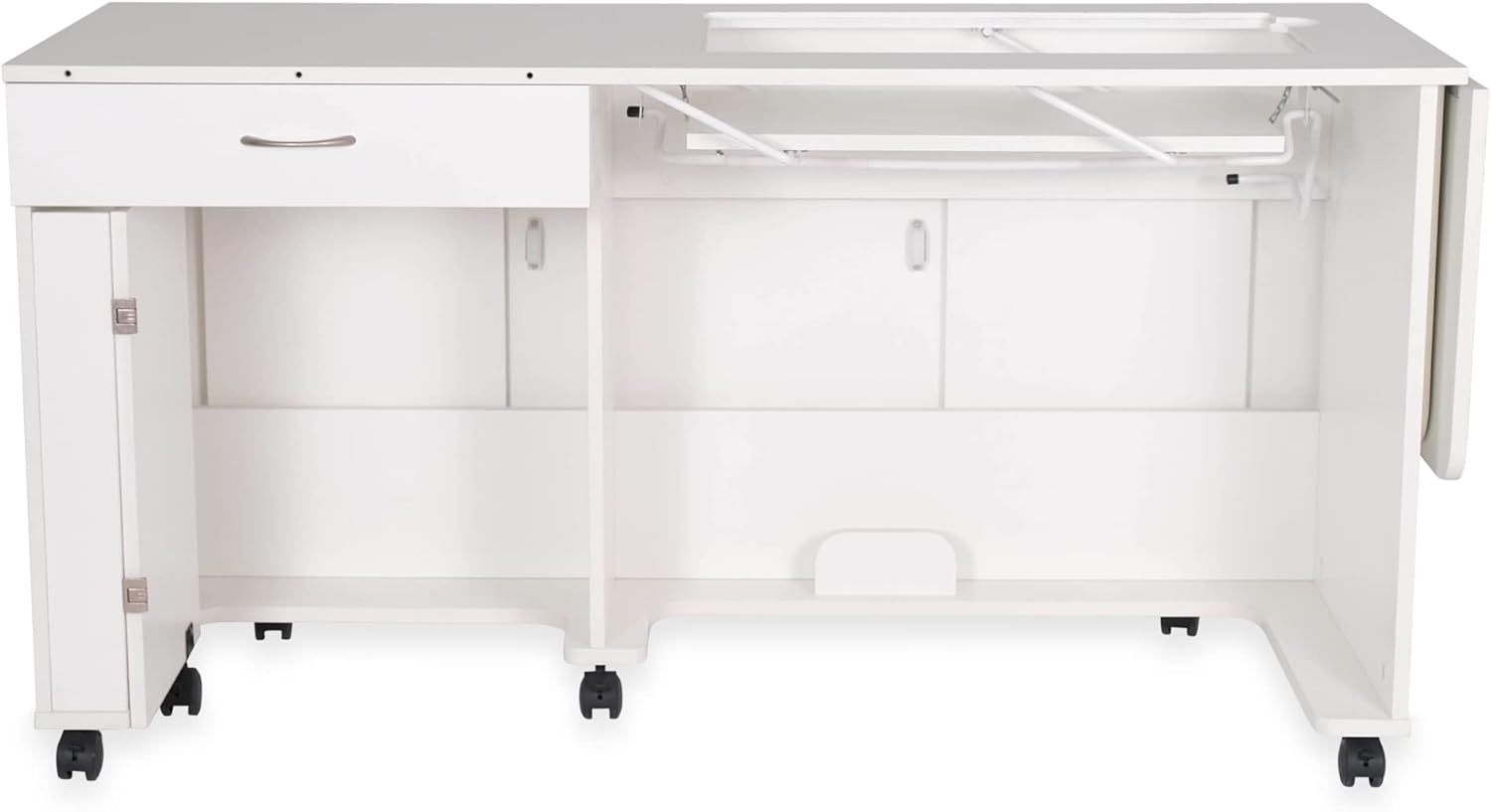Full-Size Sewing Cabinet with Locking Wheels N39997