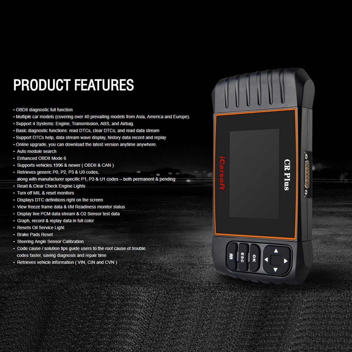 professional universal OBD2 diagnostic scanner R28408