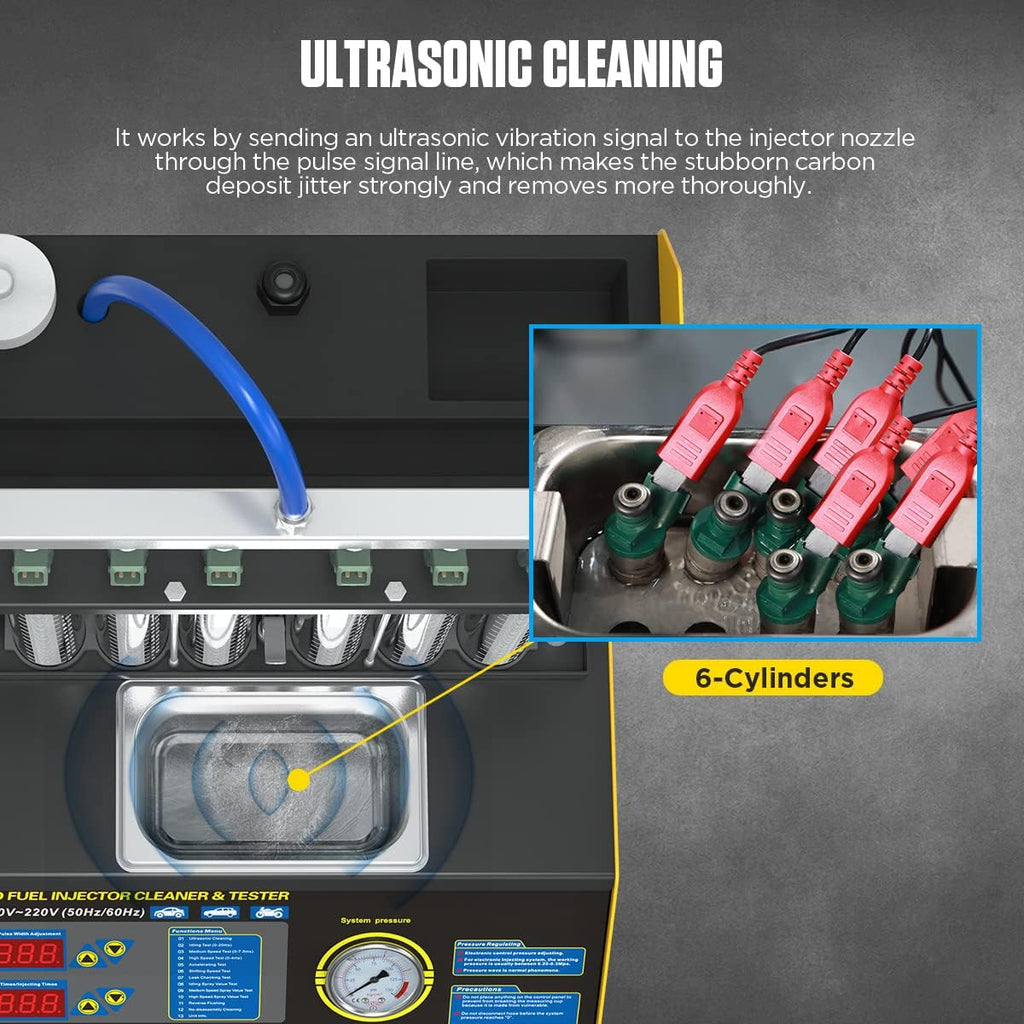 Fuel Injector Cleaner and Tester 110V R8681