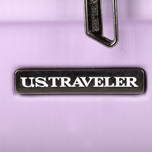 Teal Polycarbonate Hardside Travel Suitcase Luggage with 8 Spinner Wheels, 2-Piece Set P682855
