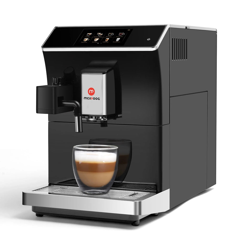 Black Super automatic Espresso Coffee Machine Y17253