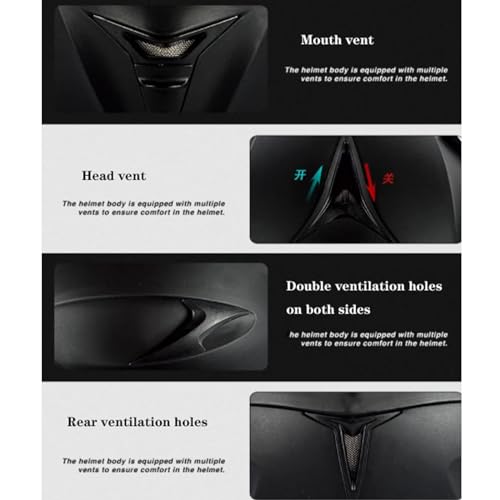 Motorcycle Bluetooth Full Face Modular Helmet with Dual Visor P773