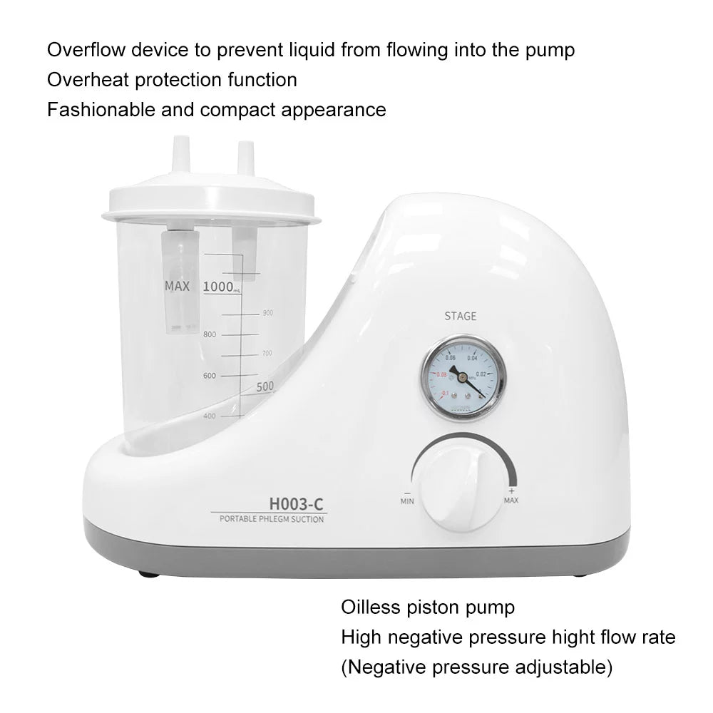 Portable Oil Free Vacuum Suction Unit K547