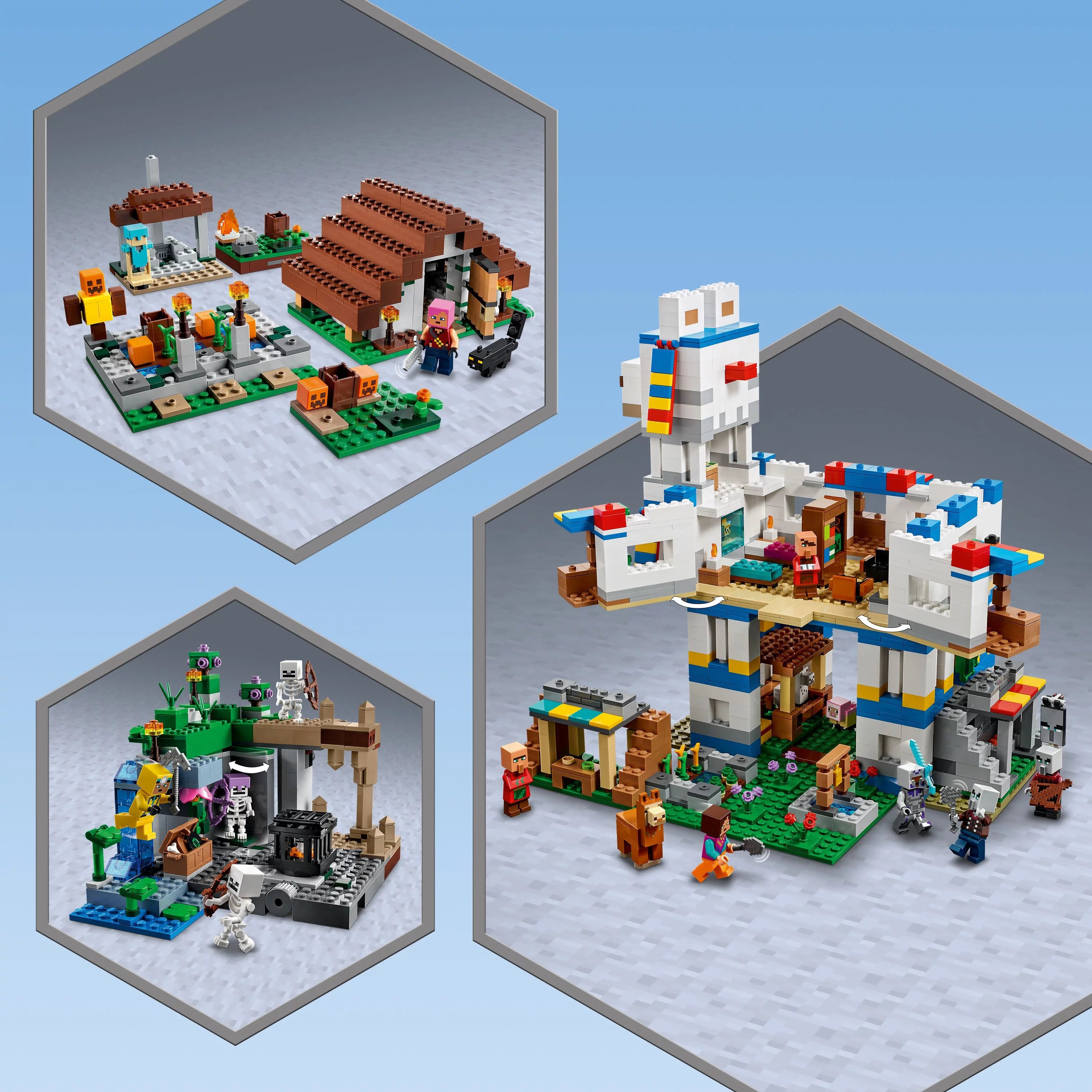 LEGO Minecraft The Abandoned Village Building Toy Set 21190 F610281