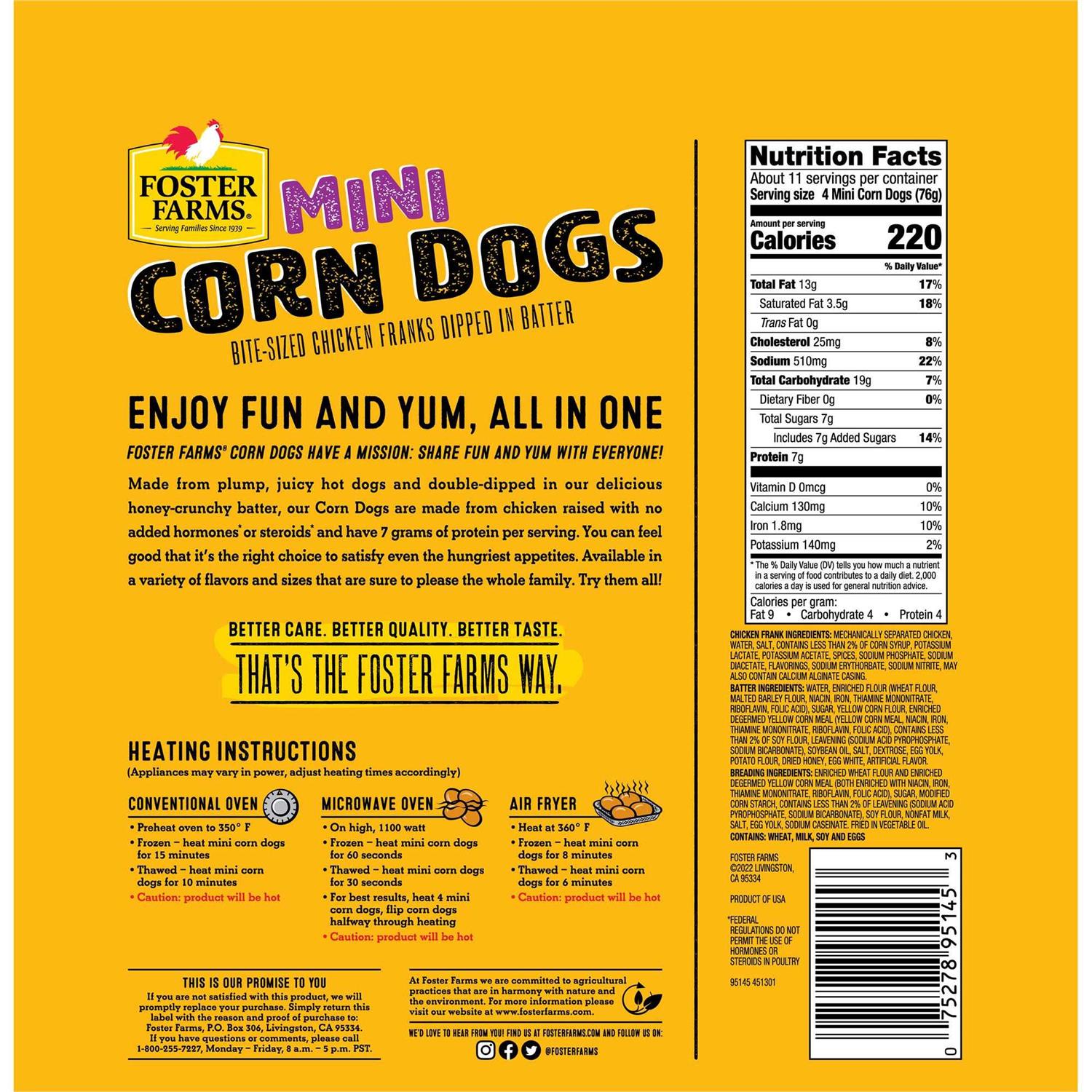 Mini Corn Dogs W4921