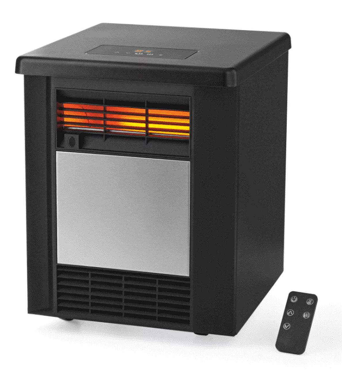Black 1500W Infrared Quartz Heater V60562