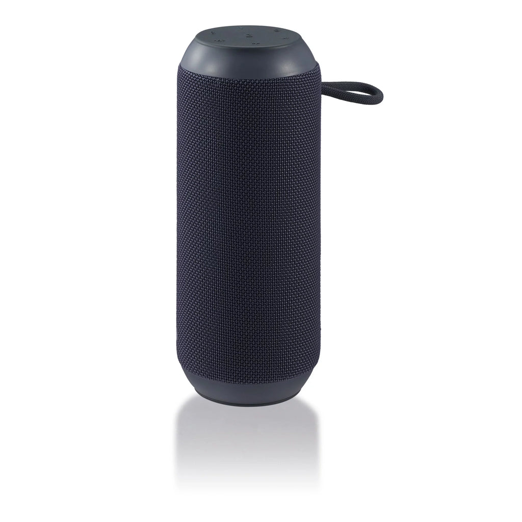 Large Rugged Speaker with LED Lighting, Gray G8461