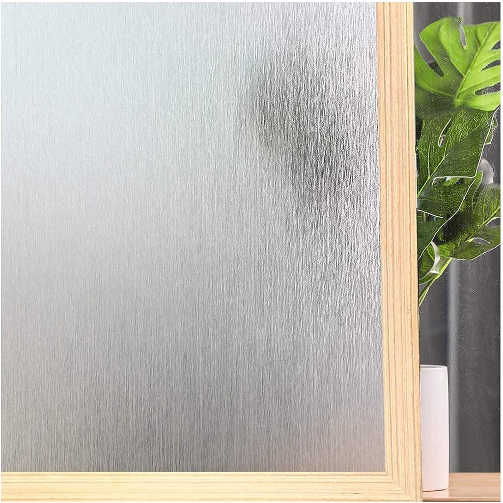 Silver 17.5 x 78.7 in Window Privacy Film B7507