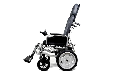 Reclining Foldable Electric Wheelchair (Black) D231