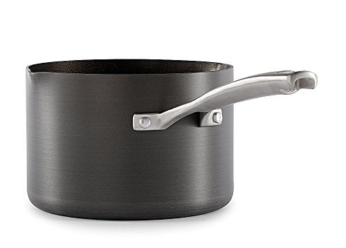 Classic Nonstick Sauce Pan with Cover, 3.5 quart, Grey J8639