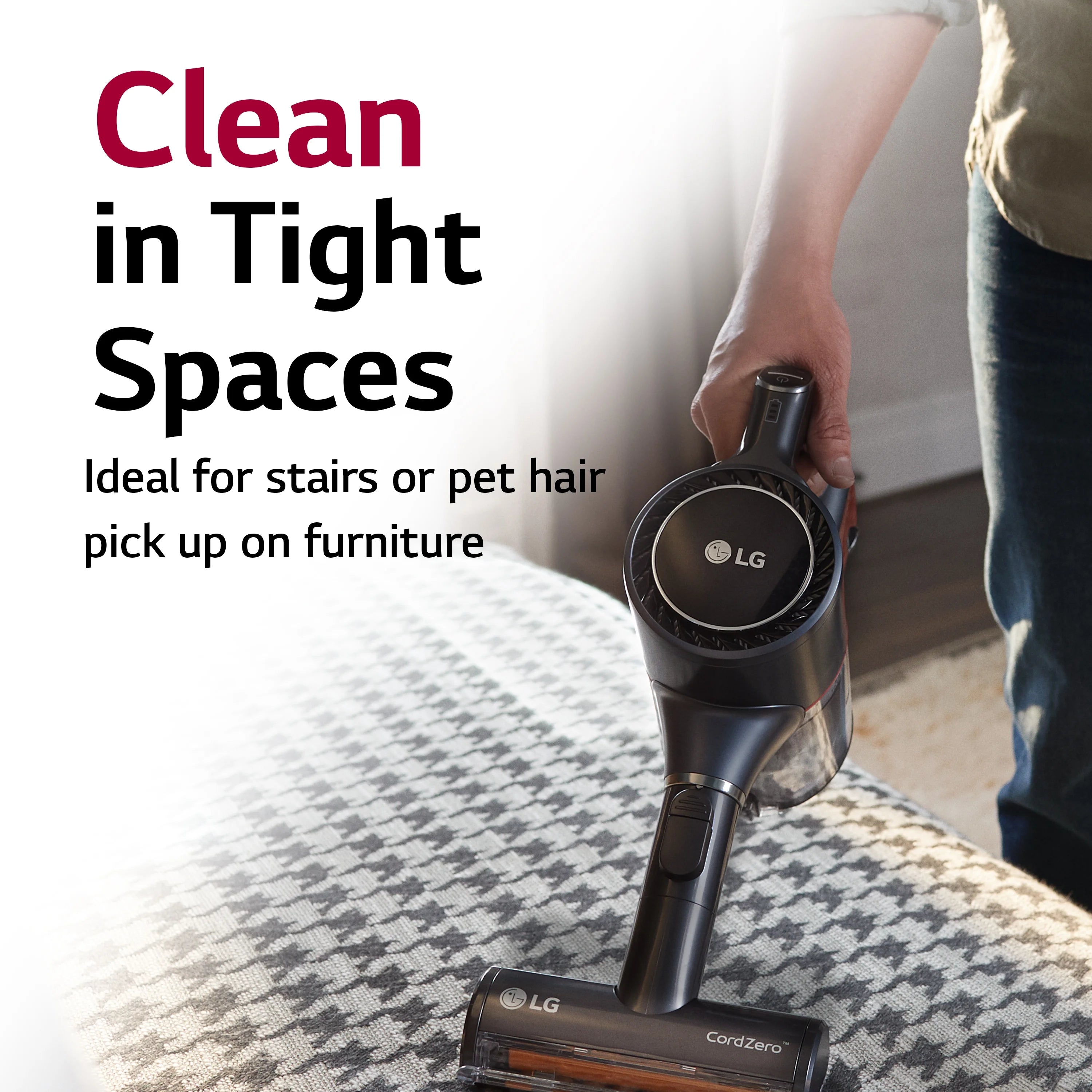 Restored LG Cordless Stick Vacuum Cleaner M749