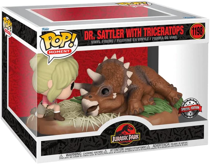 Funko POP! Vinyl figurine with Triceratops Y77750