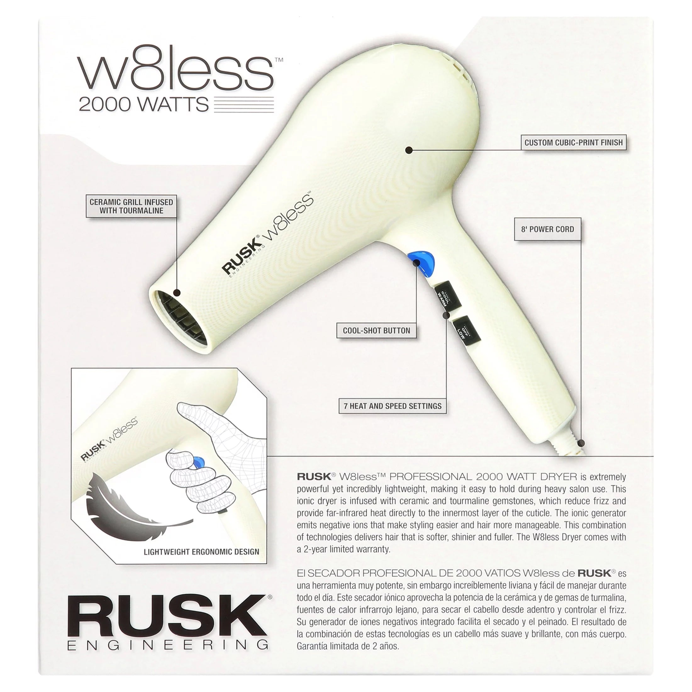 2000 Watt Hair Dryer E2663